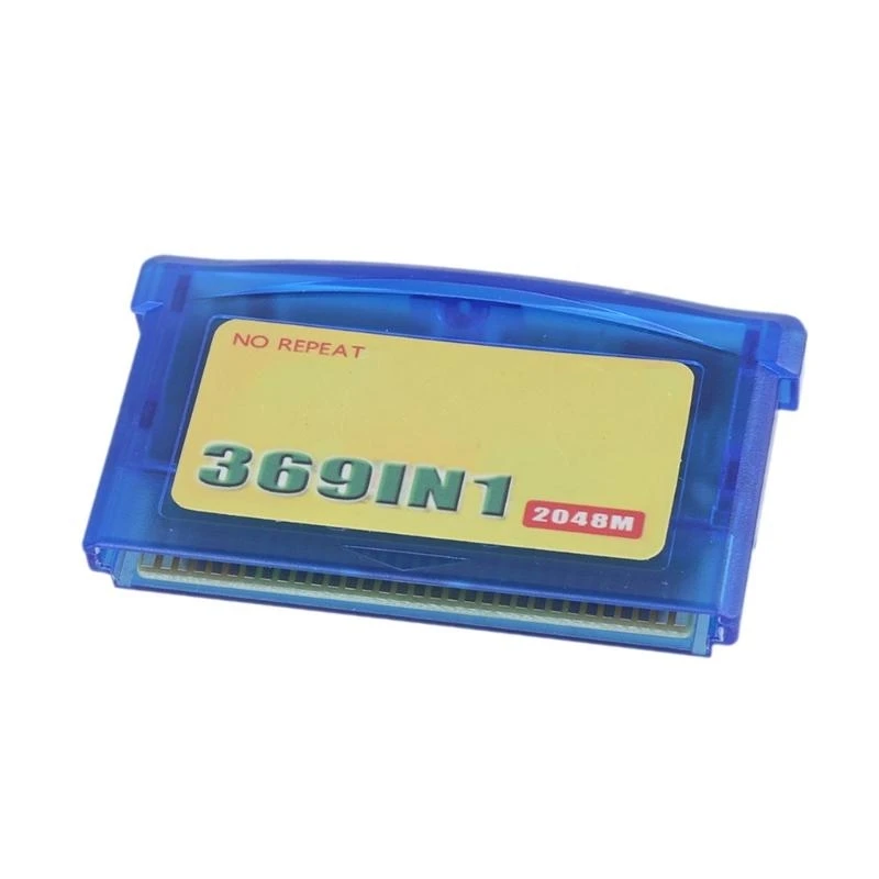Retro Gaming Cartridge Card 369 in 1 English Version for Handheld Console 83CF - Image 3