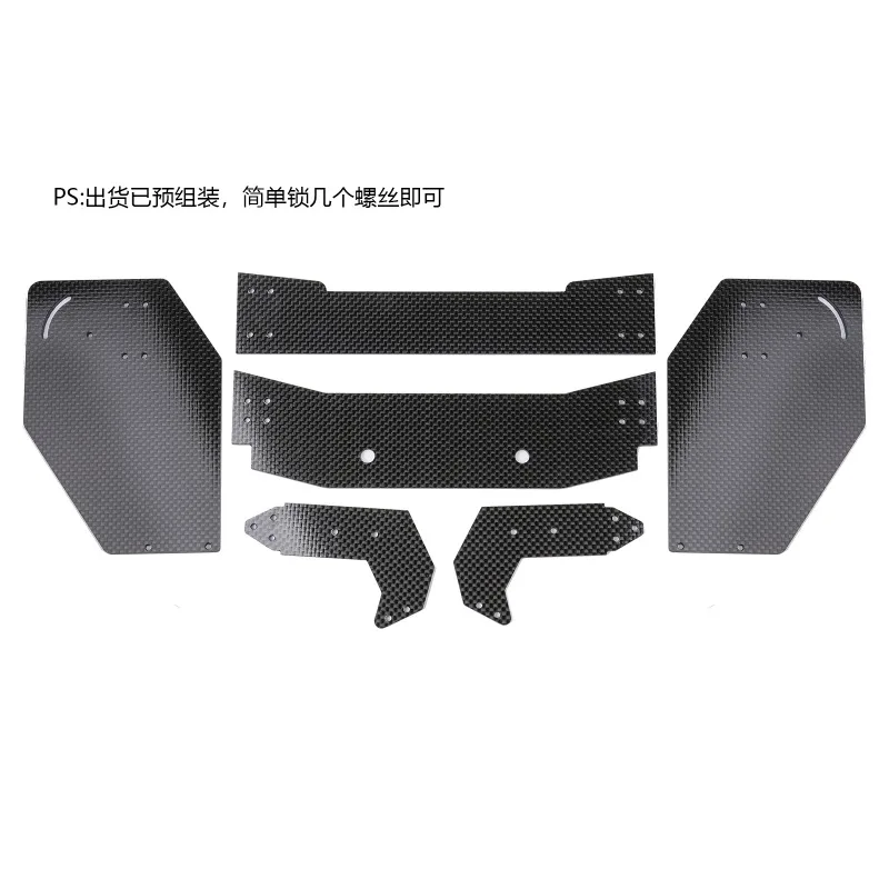 ARRMA LIMITLESS 1/7 F1 Carbon Fiber Rear Wing (ARA320525) - Adjustable Angle Racing Spoiler for Rc Racing Car Speed Runs