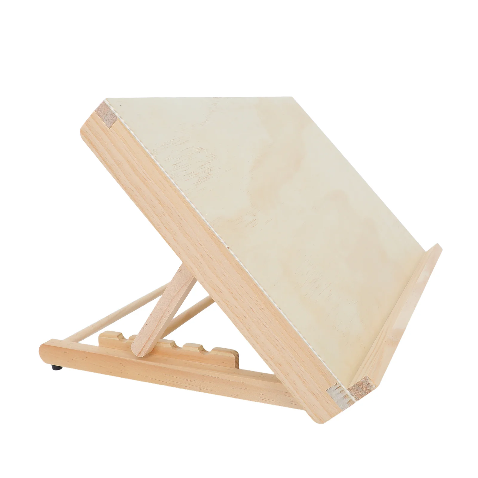 

Portable Artist Easel Foldable Wood Tabletop Design 17.68x13.17x11.00in Height Adjustable Drawing Stand for Painting Sketching