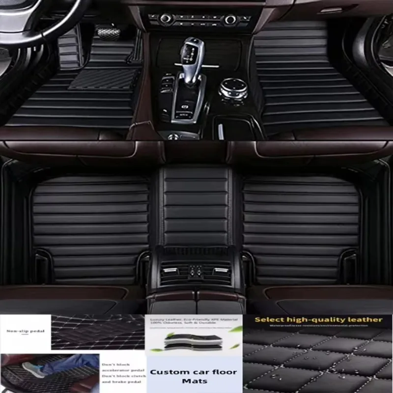 

3D PU-leather Waterproof Custom Car Floor Mats For Lincoln MKC Auto Foot Coche Accessorie Liners