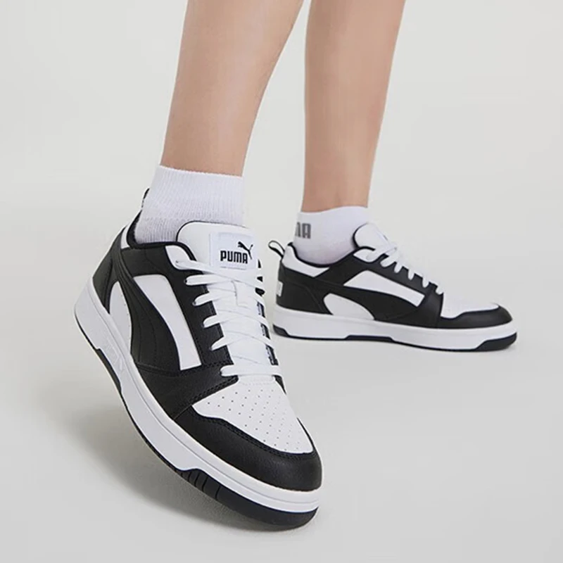 

Оригинальные новые легкие низкие кроссовки унисекс в стиле пэчворк Puma 392328-43