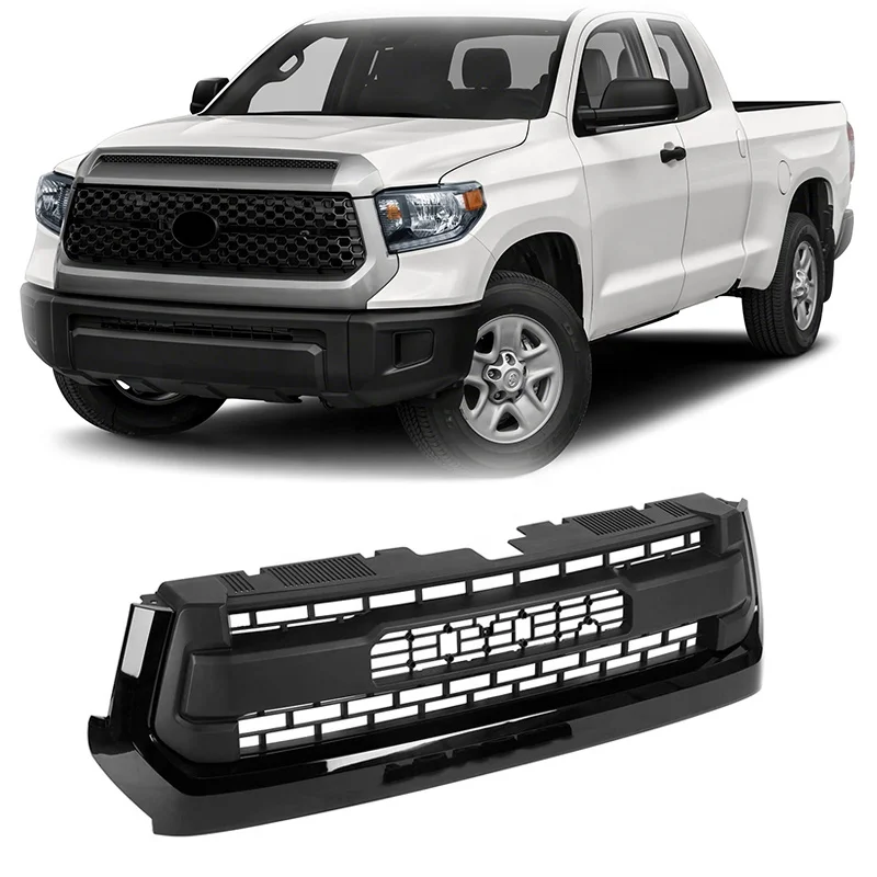 

Spedking 2014-2021 accessories front bumper grill with light for TOYOTA Tundra Car grille