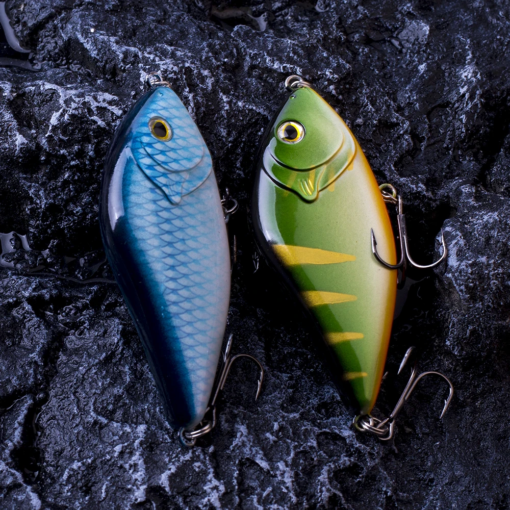 CCLTBA 100MM 45G Slow Sinking Jerkbait Fishing Lure Slider Swim Action Hard Body Jerk Bait for Pike Musky Fishing