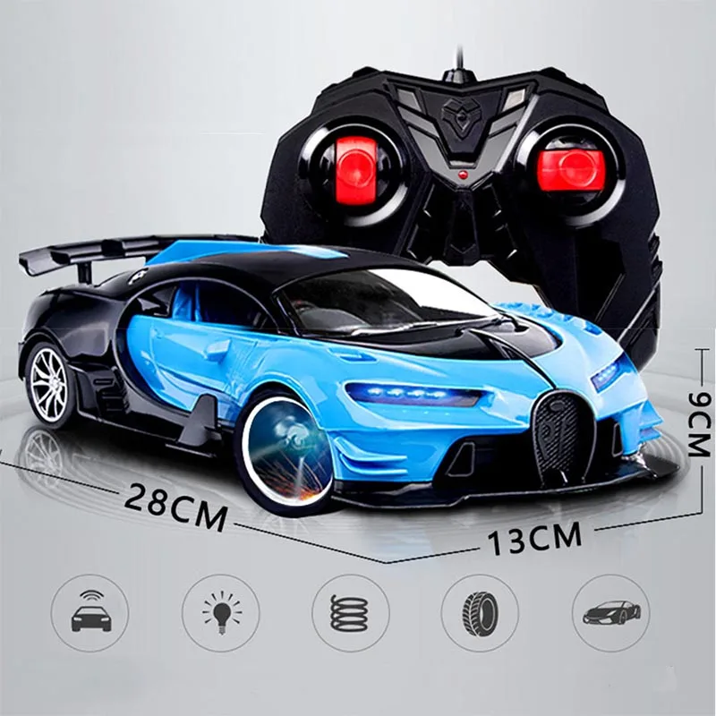 Children's Remote Control Electric Racing Car Toy 1/16 4CH Radio Remote Control Cars High Speed Sports Car Racing Car Toys Gifts