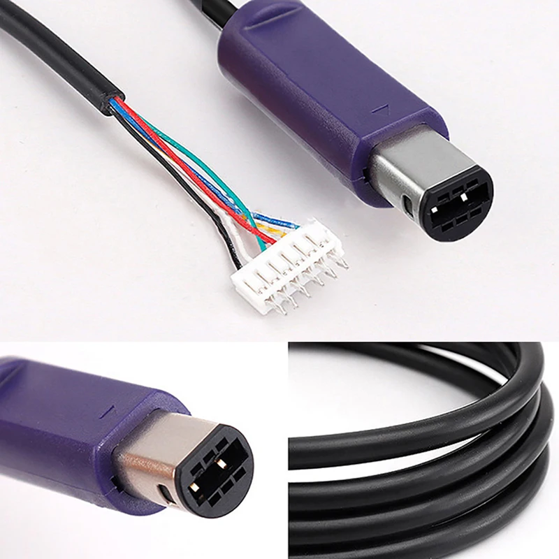 1pc Game Console Cable For GameCube For NGC GC Game Controller Extension Line Gamepad Handle Replacement Cord 3 Meters
