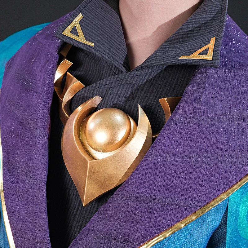 2025ゲーム LOL 熟練したルナリアの暗殺者 アフェリオス コスプレ衣装 LOL 男性用ロールプレイ衣装 アフェリオス ハロウィンスーツ フルセット