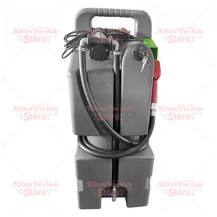 120 Liters Petrol Poly Plastic Storage Container Mobile Tank with High Quality Fuel Die.sel  Pump 12V