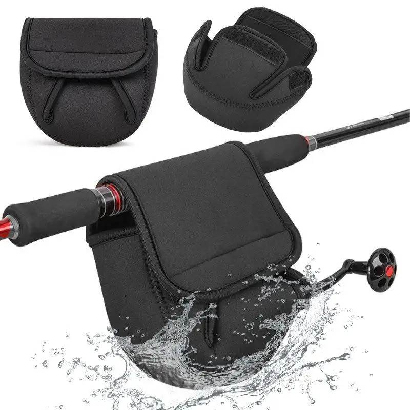 Spinning Fishing Reel Cover Neoprene Wheel Protective Case Waterproof Reel Bag Storage Water Drop Wheel Package S/M/L