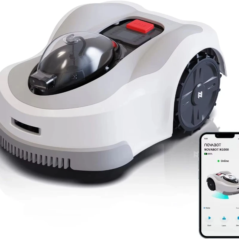 

HYY High Efficiency Fully Buttery Intelligent Lawn Mower Electric Steel Robot Mobile Phone Connectivity DIY Gardens Courtyards