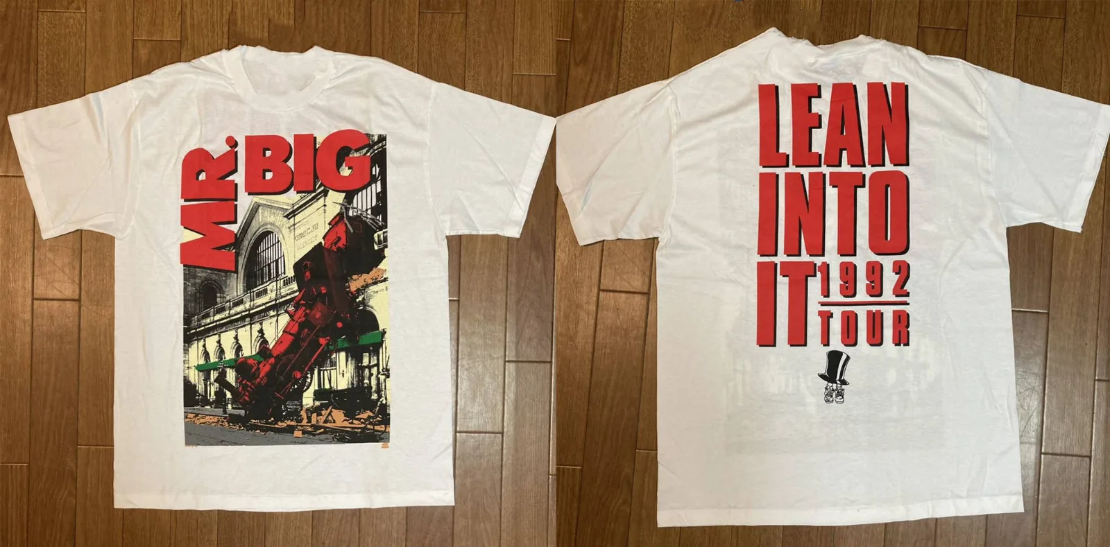 MR.BIG LEAN in IT Tour 1992 Band regalo per Fan S a 5XL t-shirt TMB2435