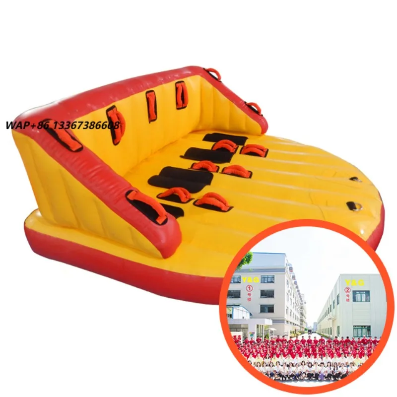 Y & G Inflatable Trailer Sofa | New Customizable Inflatable UFO Sofa | Free Design, TUV, CE, ISO Certified, Inflatable Water