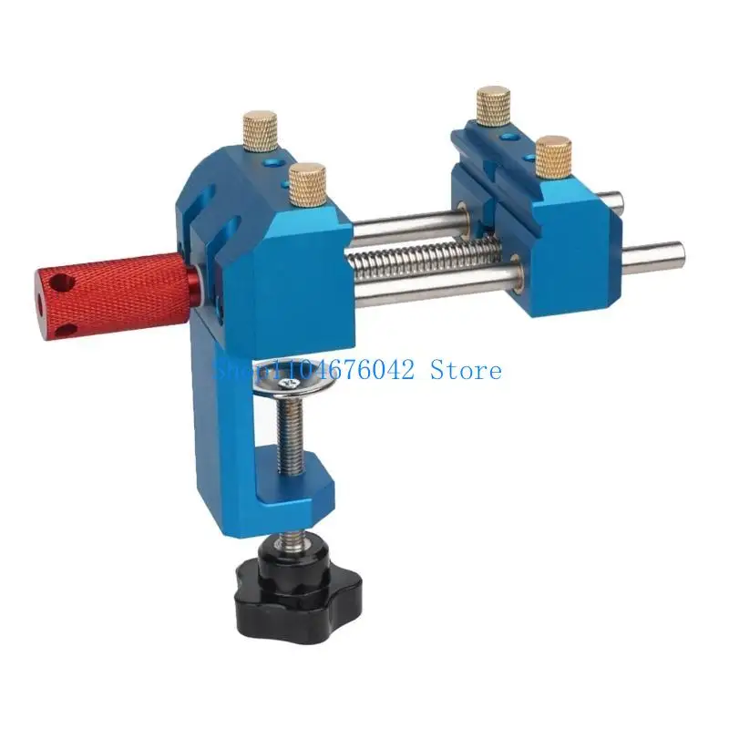 652F Engineers Vise Vice Two Jaw Clamp-on Workshop Table Clamp Work for Bench DIY Too