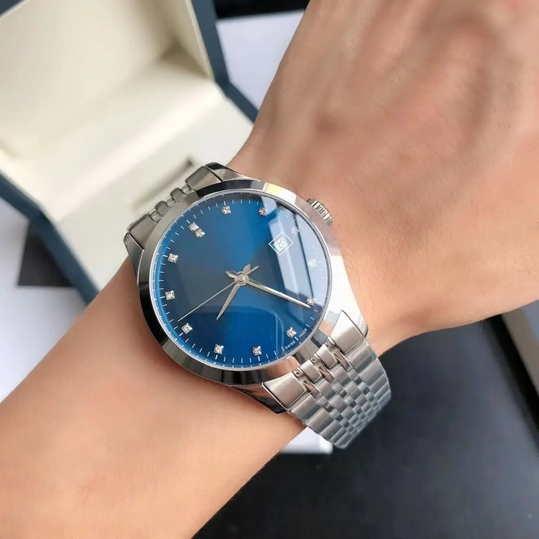 Fashion Show Designer Style Men's Watch Women's Watch Couple Matching Quartz Watch Luminous Calendar Waterproof Scratch‑proof Glass Dial Leather Wrist Band Party Daily Office Holiday Gift Wristwatch
