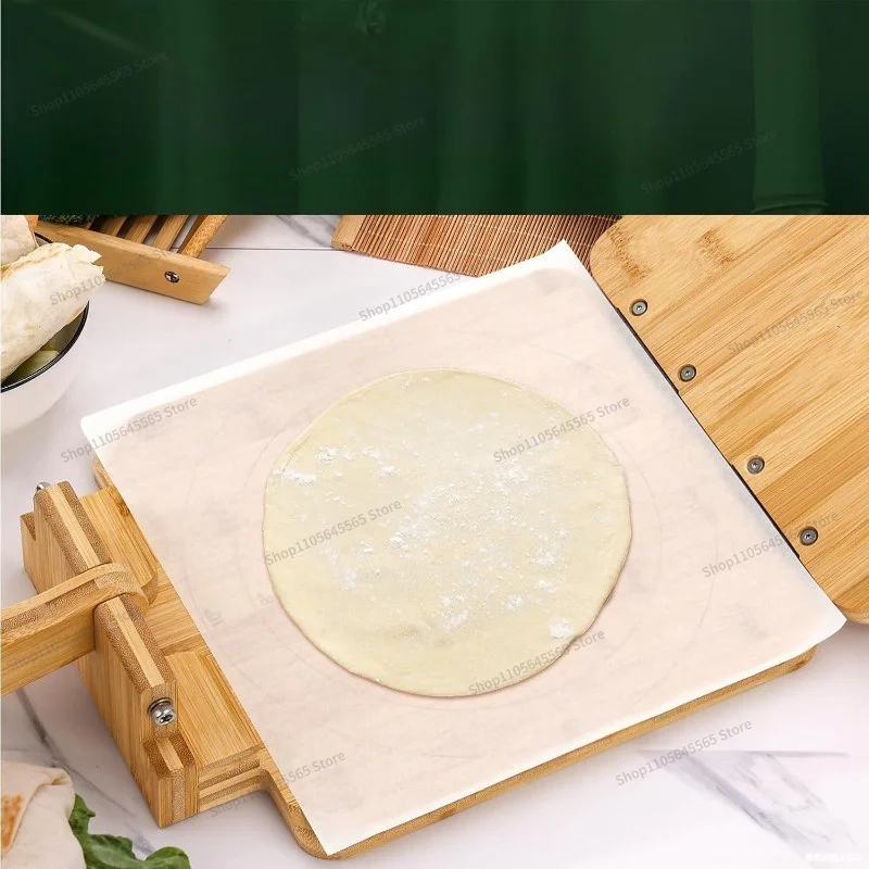 For Bamboo and Wooden Corn Tortilla Maker, Press Machine, Dumpling Wrapper Press