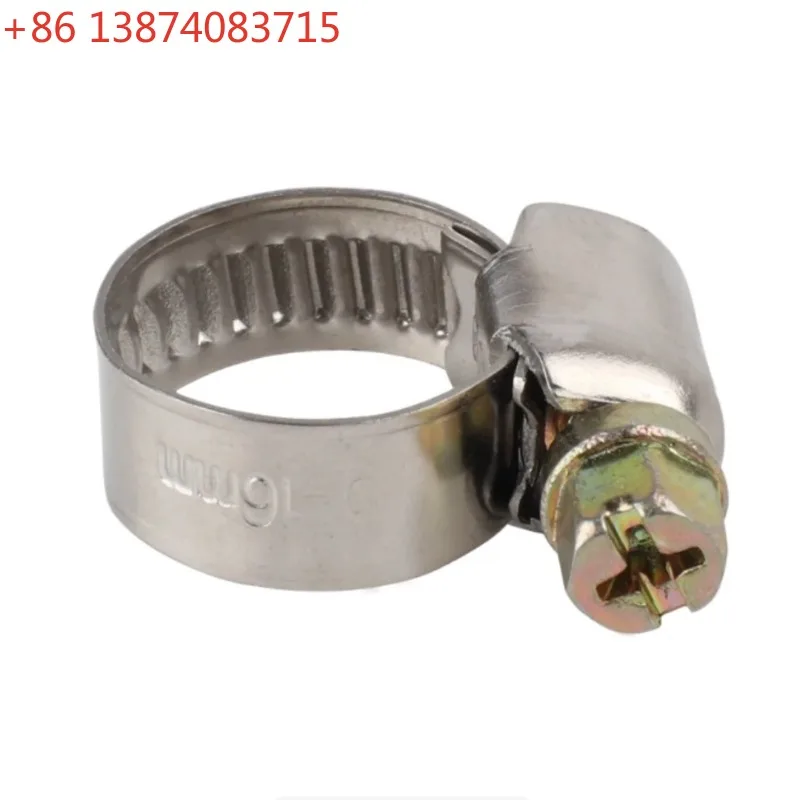 Mini hose clamp German type 9mm band width pipe tube clips 8-12mm