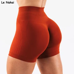 New Amplify Contour Seamless Shorts for Women Scrunch Butt Gym Shorts High Waist Wokout Yoga Short Stretch Tights