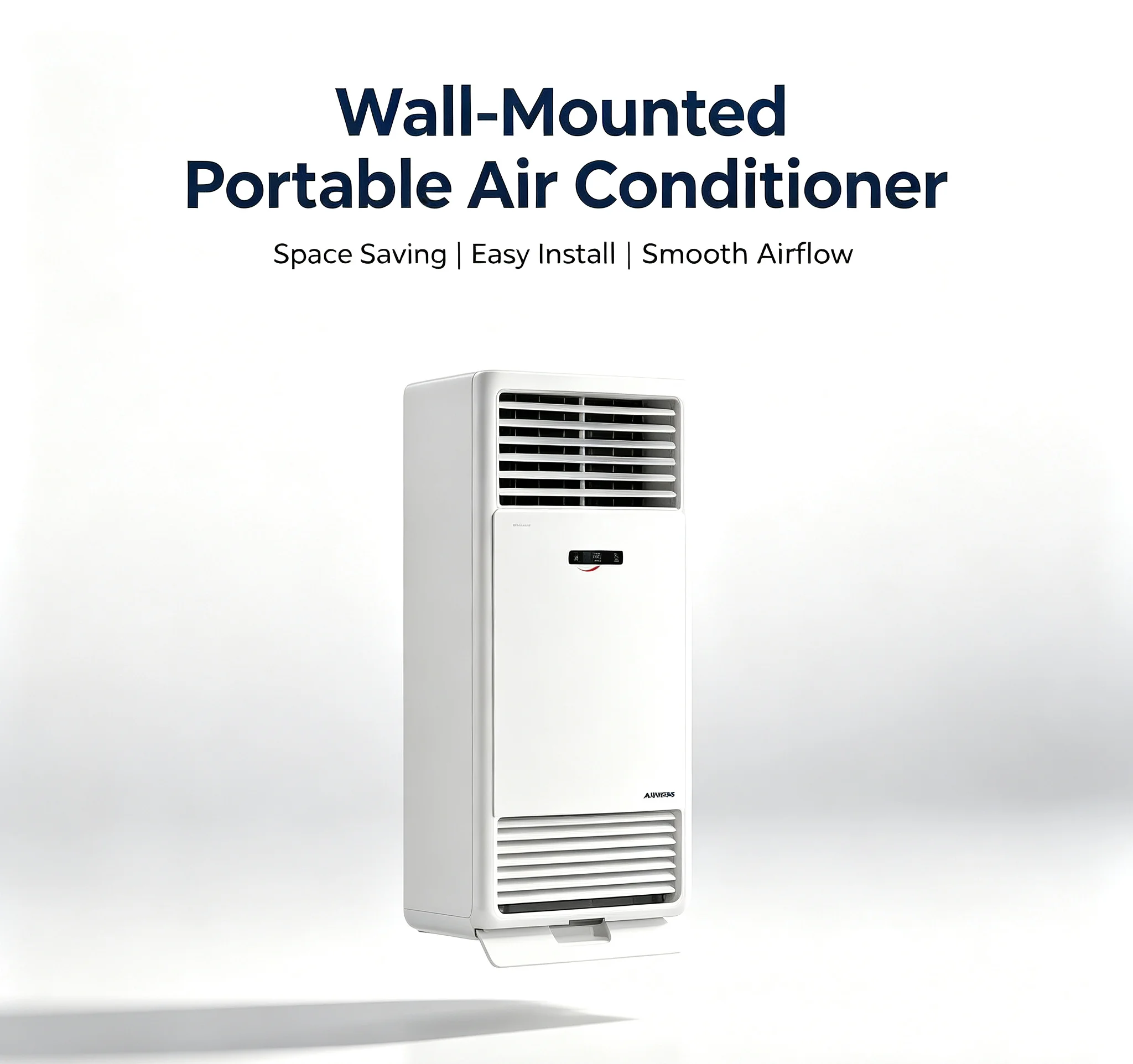 9000BTU Portable Air Conditioner Cooling & Heating Low Noise Energy Saving Remote Control for Home