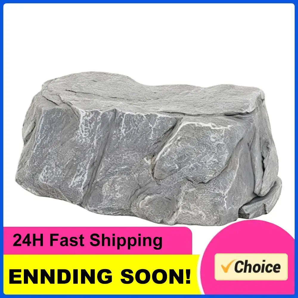 caixa-de-chaves-oculta-realista-a-prova-d'Agua-em-resina-parece-e-se-sente-como-pedra-real-para-jardim-externo-ou-geocaching