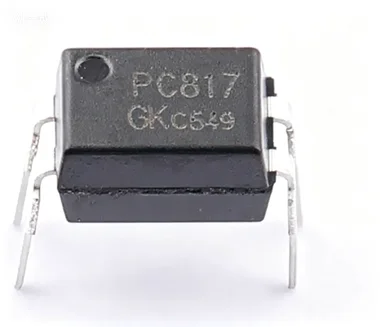 Receiver-side voltage: 35V, CTR: 200%~400%, Grade C, Phototransistor Optocoupler PC817C