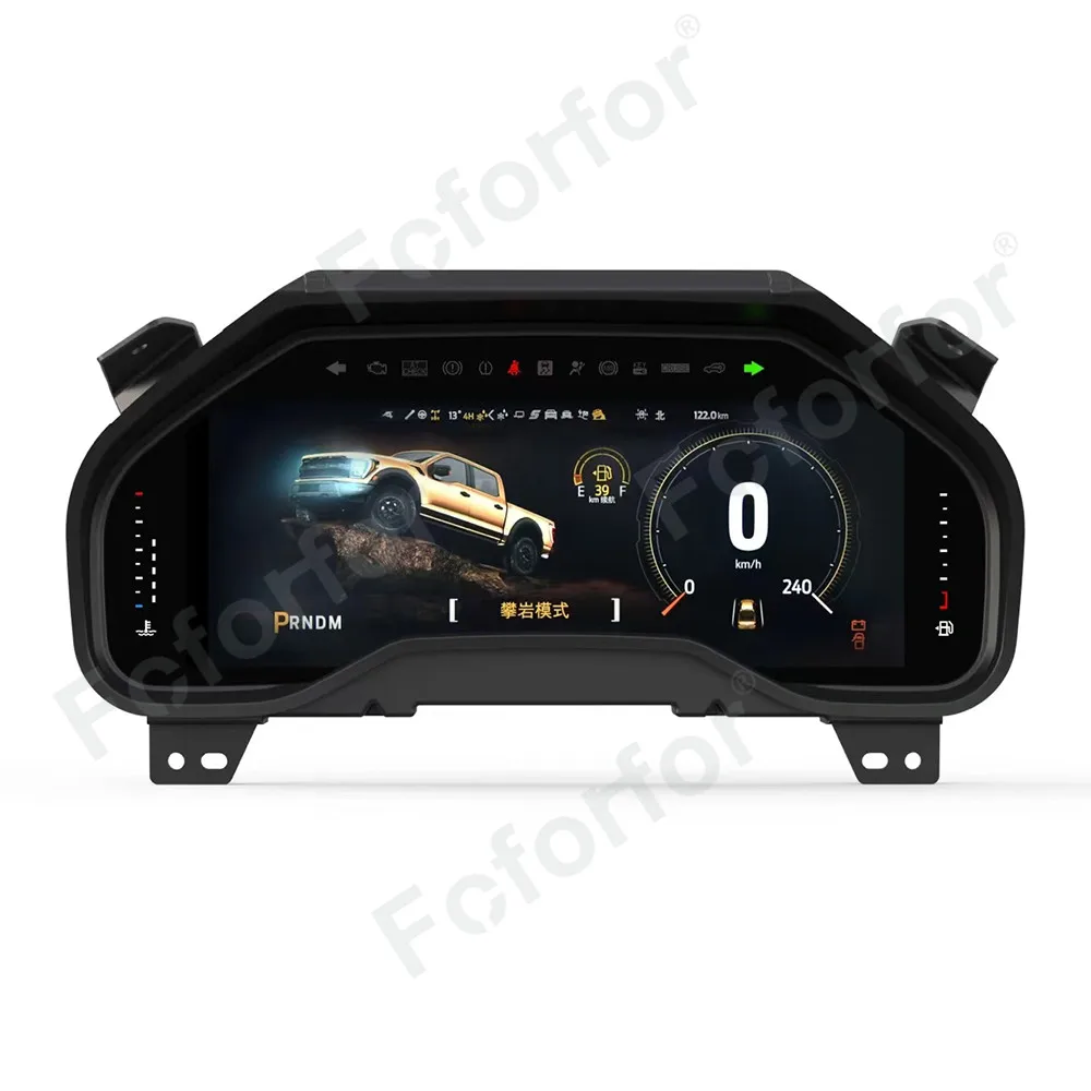 2025 New LCD Digital Cluster For Ford F150 Car Instrument Dashboard Panel Cockpit Speedometer 14.4 Inch Car Radio GPS Navigation