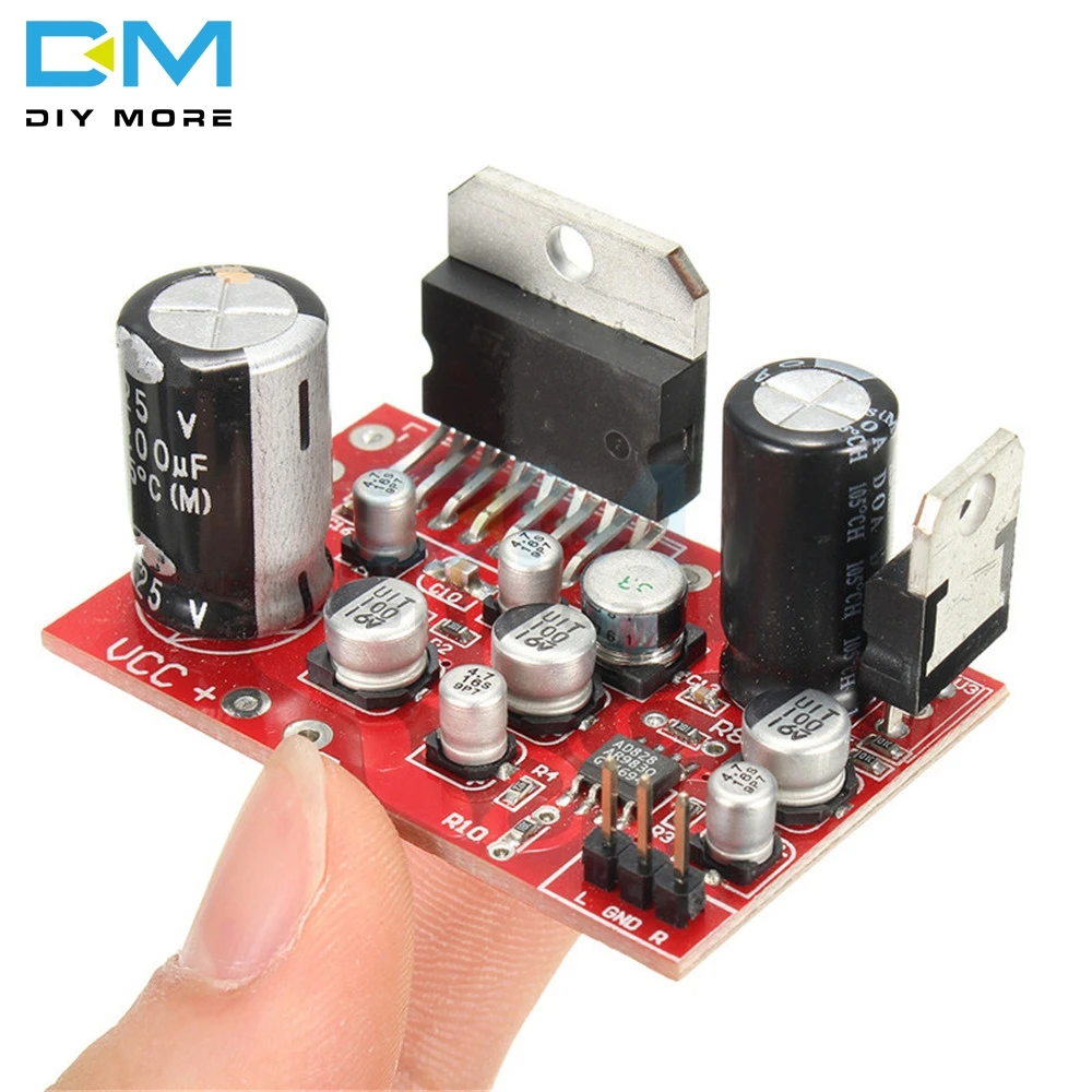 Diymore CD7379 38W+38W Stereo Amplifier Board DC 12V w/AD828 Preamp Super Than NE5532 Amplifiers Boards