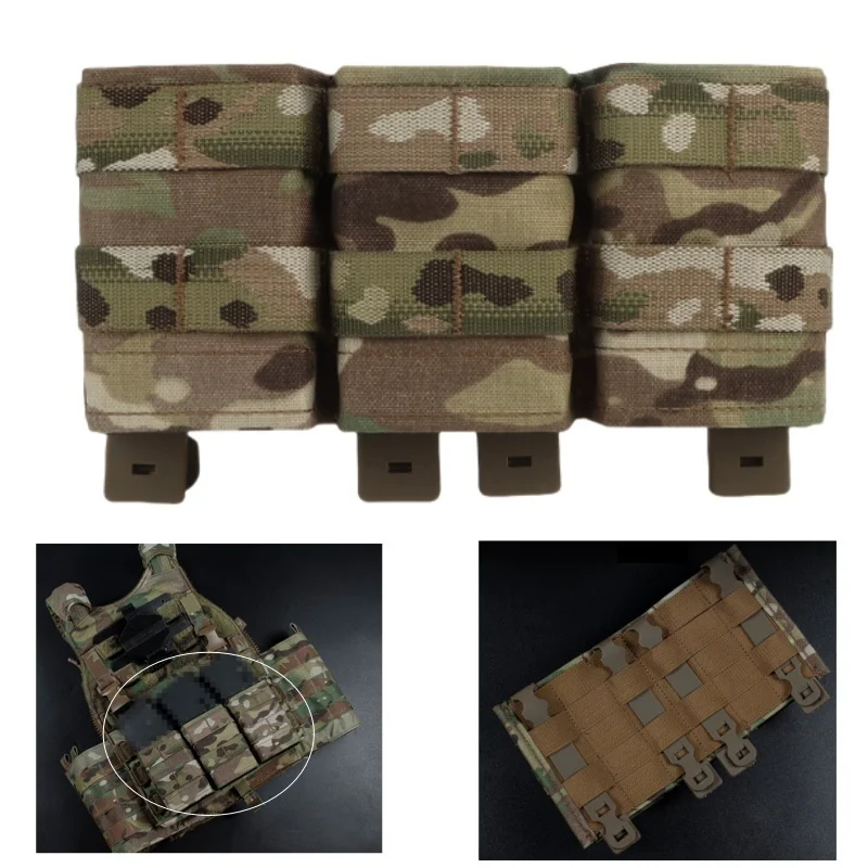 

Molle Expansion Attachment Bag FAST Triple 5.56 Function Pack (Medium) Suitable for Real CS Games and Outdoor Sports