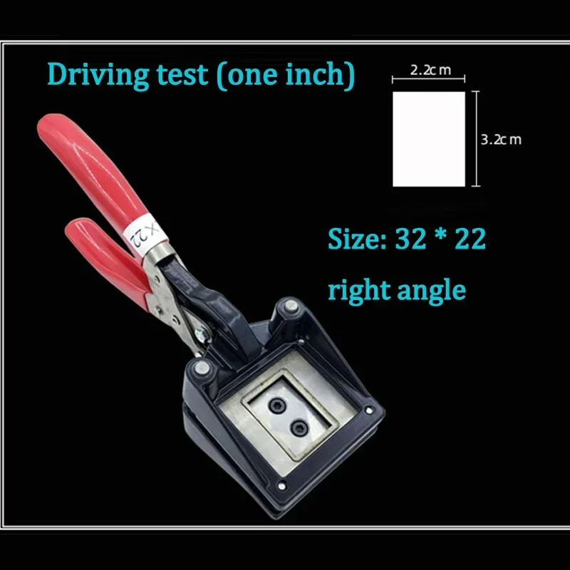 Handheld Image Cutter 1 Inch / 2 Inch Photo Id Cutting Pliers Paper Cutting Machine Photo Trimming Cutting Pliers Office Tools