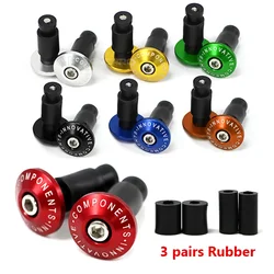 8 Color Motorcycle Handle Bar End Cap Anti Vibration Silder Plug Universal Motorcycle Modification Bws Handle Protection Plug