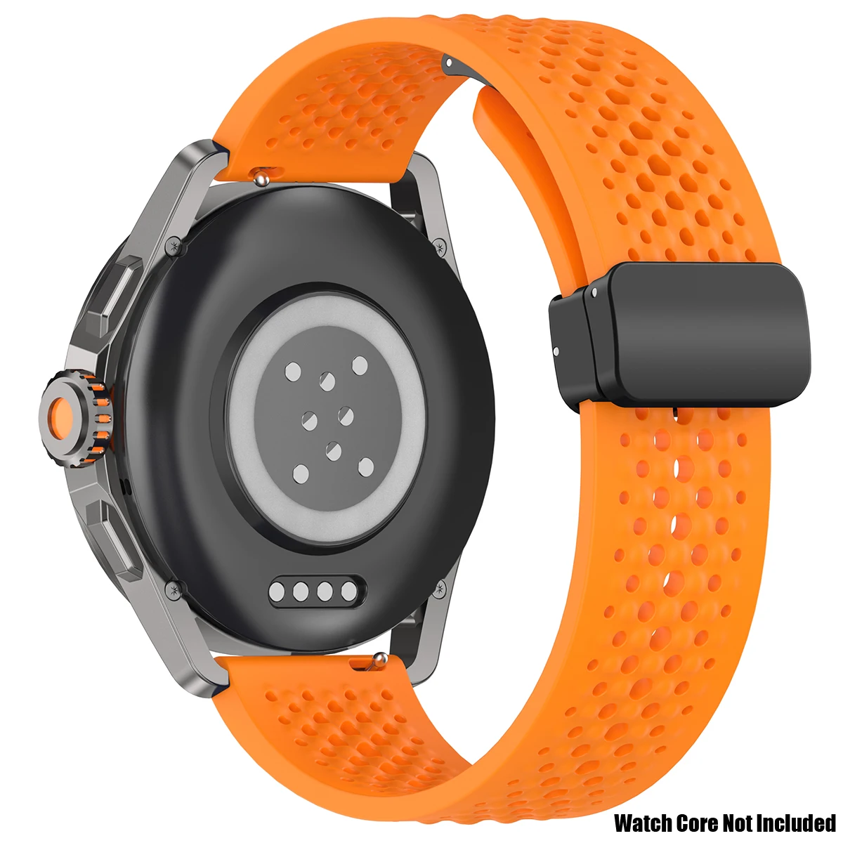 22mm Breathable Silicone Strap for Redmi Watch 5 Active 5Lite Magnetic Wristband Bracelet for Huawei Watch GT7 GT6 GT5/4 46mm