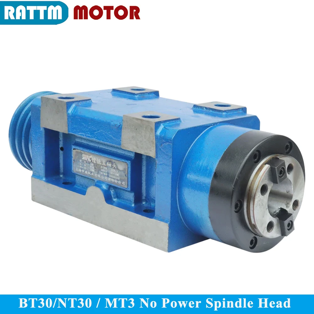 BT30 NT30 / MT3 No Power Spindle Non powered boring head For CNC Router Milling Drilling