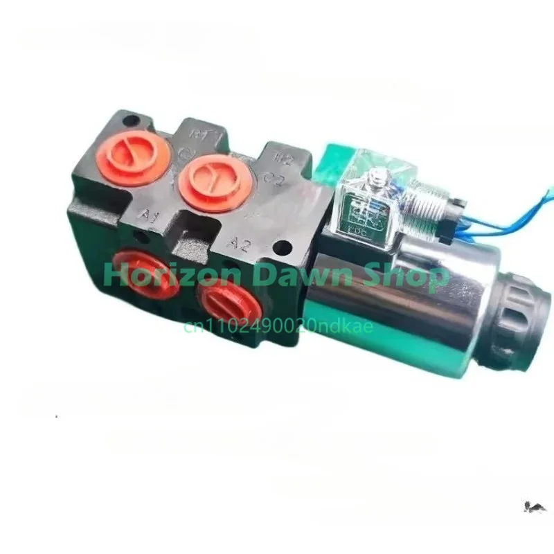 24v 12v Solenoid Diverter Valve Hydraulic Multiple Directional Control