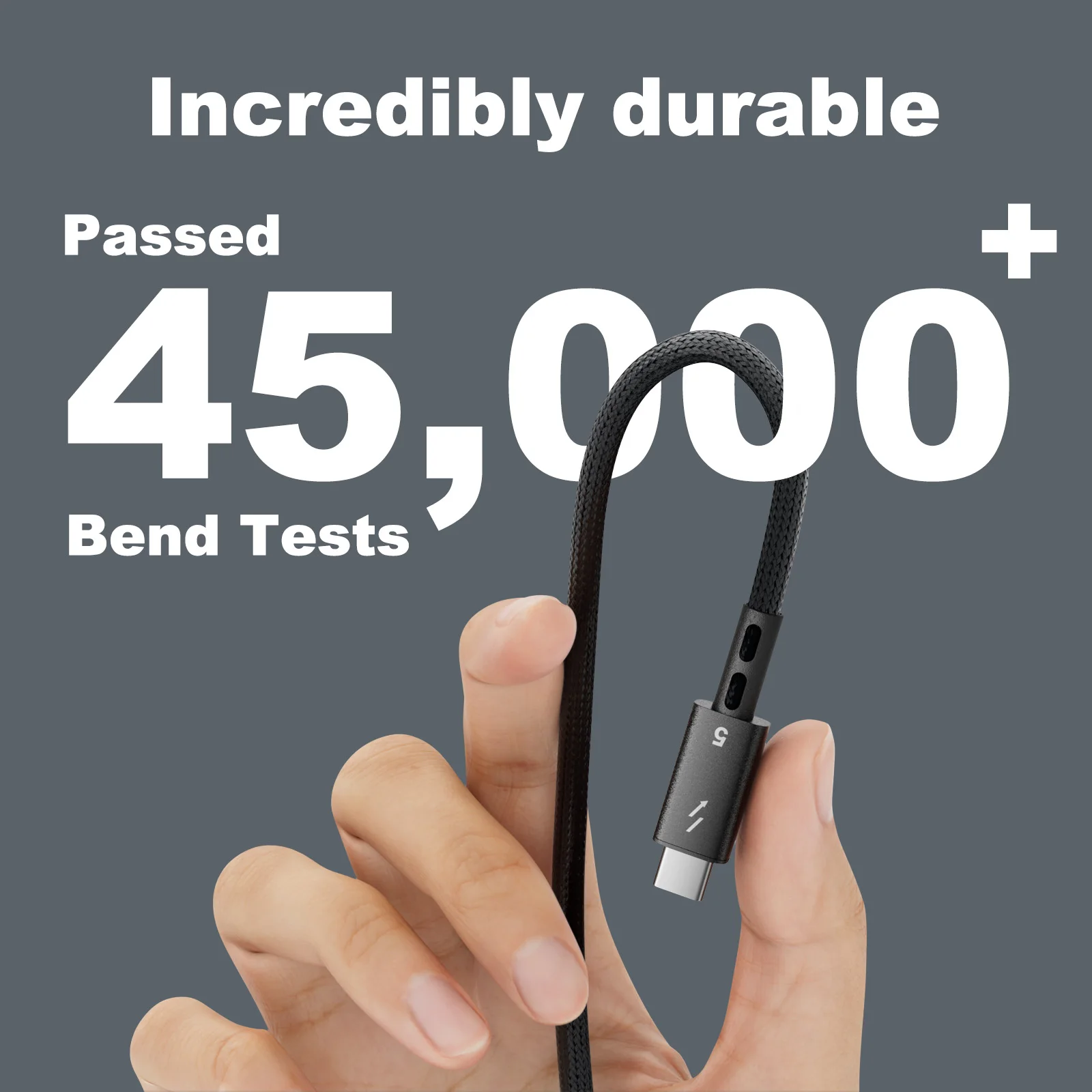 16K Thunder-bolt 5 80Gbps USB 4.0 Tipo-C Estensione dati Cavo video di ricarica rapida da 240 W Archiviazione dati super veloce per MacBook iPad