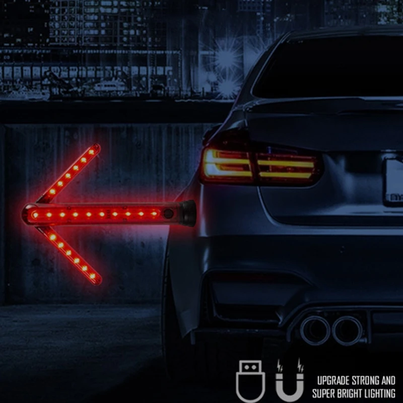 Warnsignalleuchten, Notfall-Auto-Set, ABS-Material mit Magnetfuß