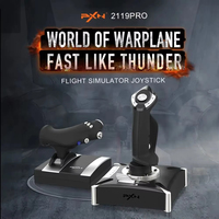 PXN 2119 PRO Flight Simulator Gamepad Vibration Controller Joystick for xbox one/PC/Desktop PS4 Flight Joystick Game Controller