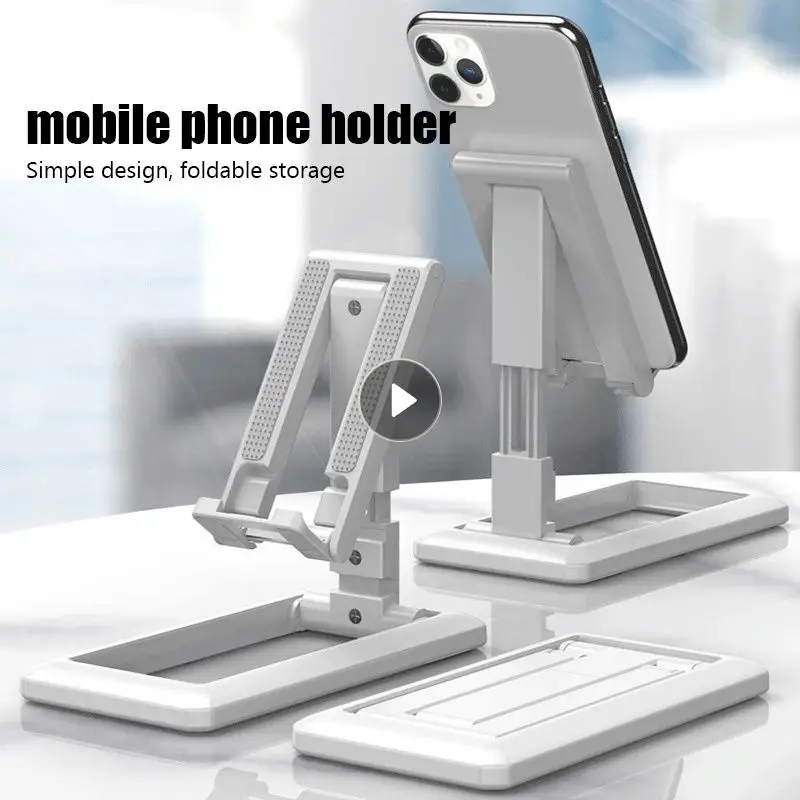 Foldable Tablet Mobile Phone Desktop Phone Stand For IPad IPhone Samsung Desk Holder Adjustable Desk Bracket Smartphone Stand