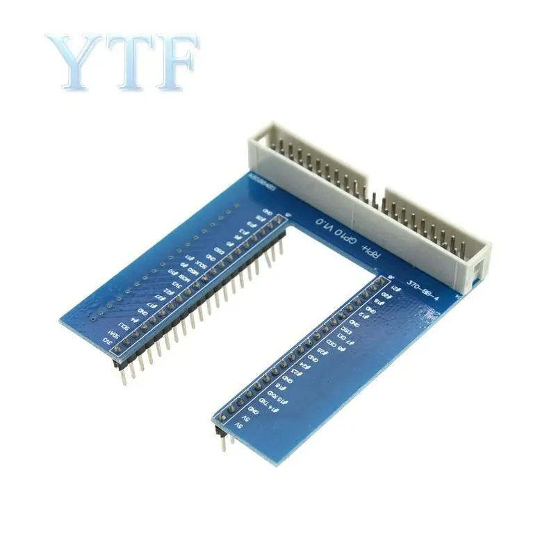 

GPIO U-Shaped Adapter Plate V2 Breadboard Expansion Board compatible with Raspberry Pi 3 B +/4