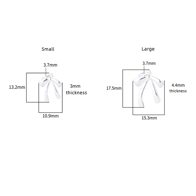 

Подвески из серебра 925 пробы с гальваническим бантом, ожерелье, кулон, аксессуары ручной работы, подвески для браслета Plata 99.