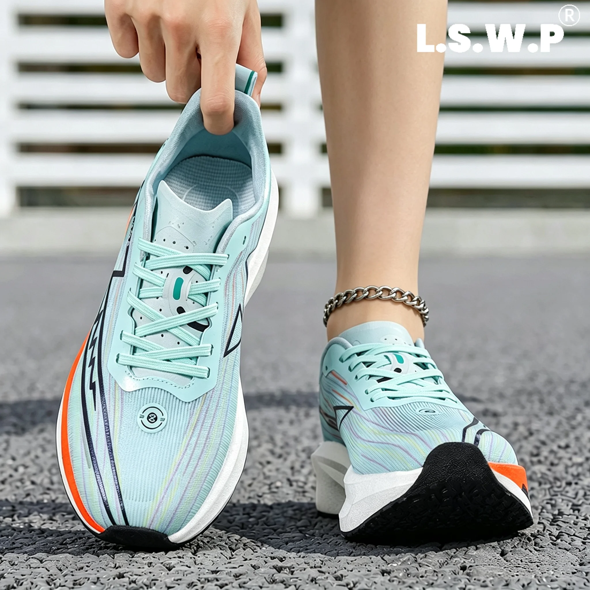 Damen-Laufschuhe, bequem und vielseitig, leicht mit weichen Sohlen, geeignet für den täglichen Gebrauch, Herbst- und Wintersportschuhe, bequeme, rutschfeste und verschleißfeste Sneaker, geeignet für tägliche und Outdoor-Aktivitäten. – Detail 12