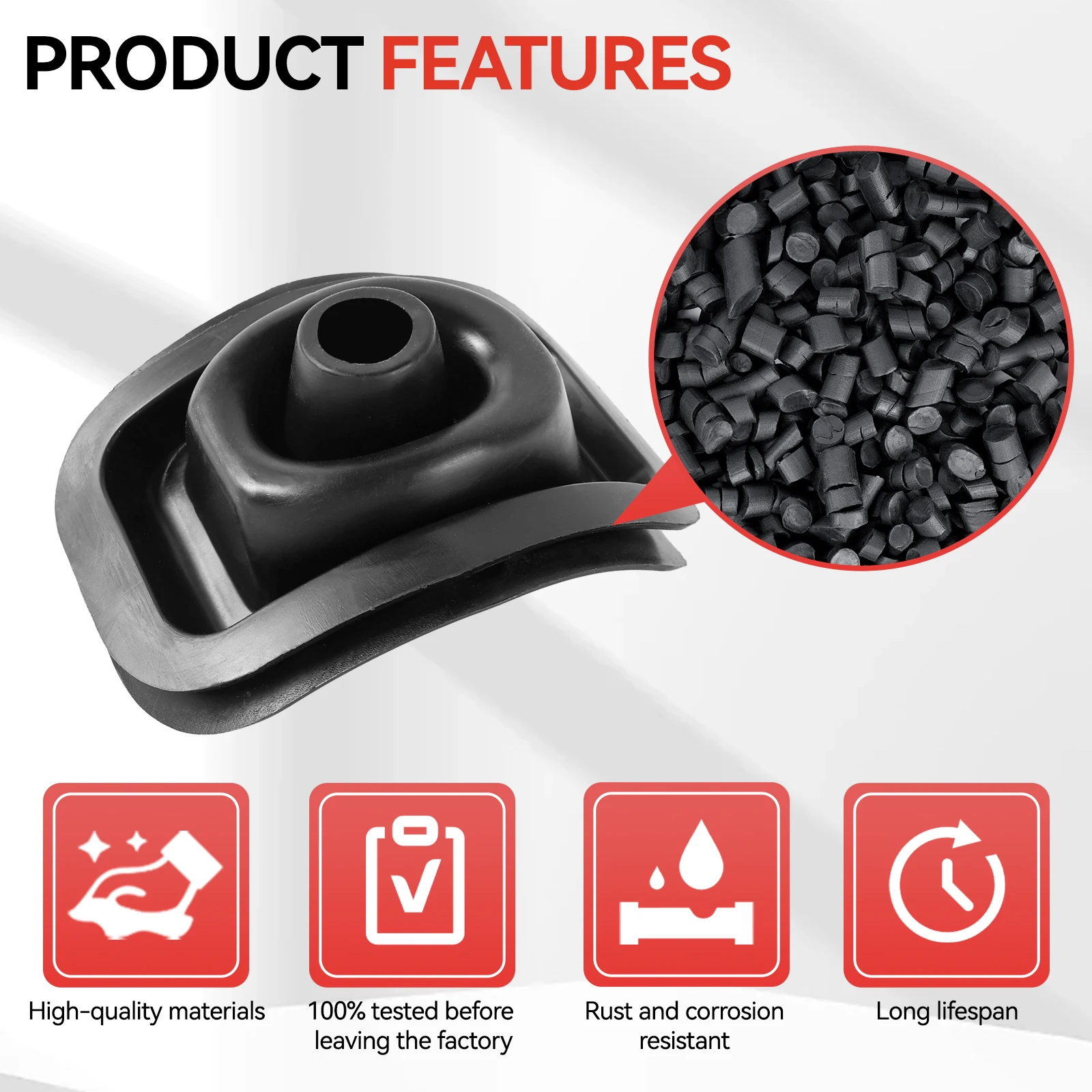 2609-3753 Maniglia della leva del cambio Guarnizione del bagagliaio per Chevrolet Silverado Suburban GMC Yukon Sierra Jimmy Automatic 26093753 47106