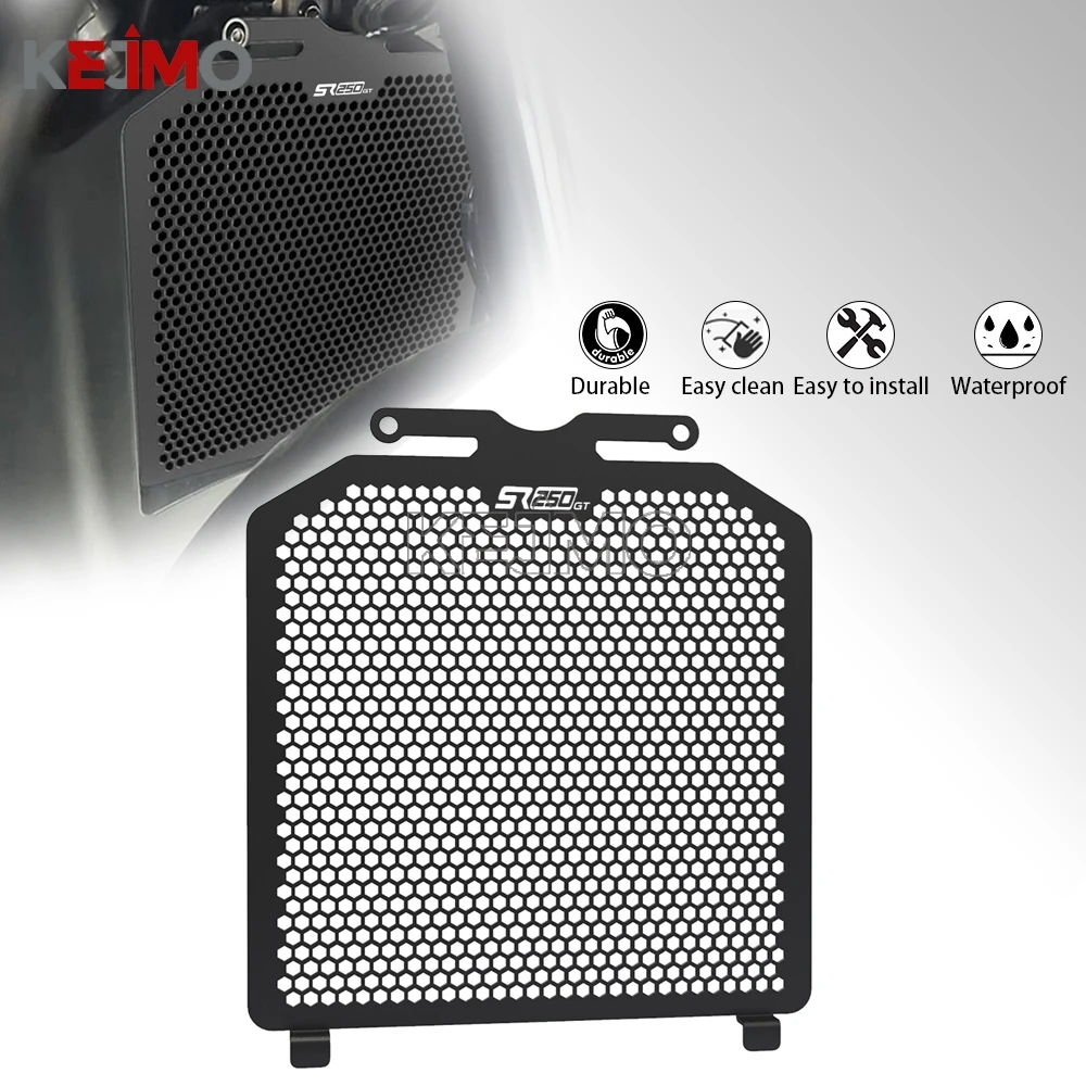 

Accessories For VOGE SR250GT SR 250GT SR250 GT 2023 2024 2025 Motorcycle CNC Radiator Grille Guard Protector Cover Protection