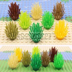 MARUMINE 30PCS Bush 2x2 Plant Compatible 6064 Moc Bricks Parts Flower Tree Grass Construction Jungle Building Blocks Accessories