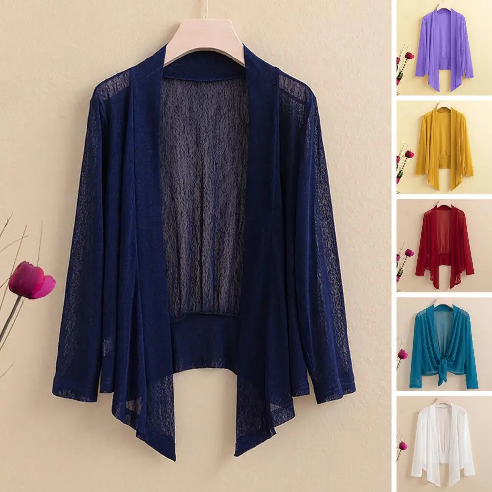 

Рубашка с длинным рукавом 2025 года, стильная женская тонкая солнцезащитная куртка, блузка с длинными рукавами, свободный кардиган с открытой строчкой на лето