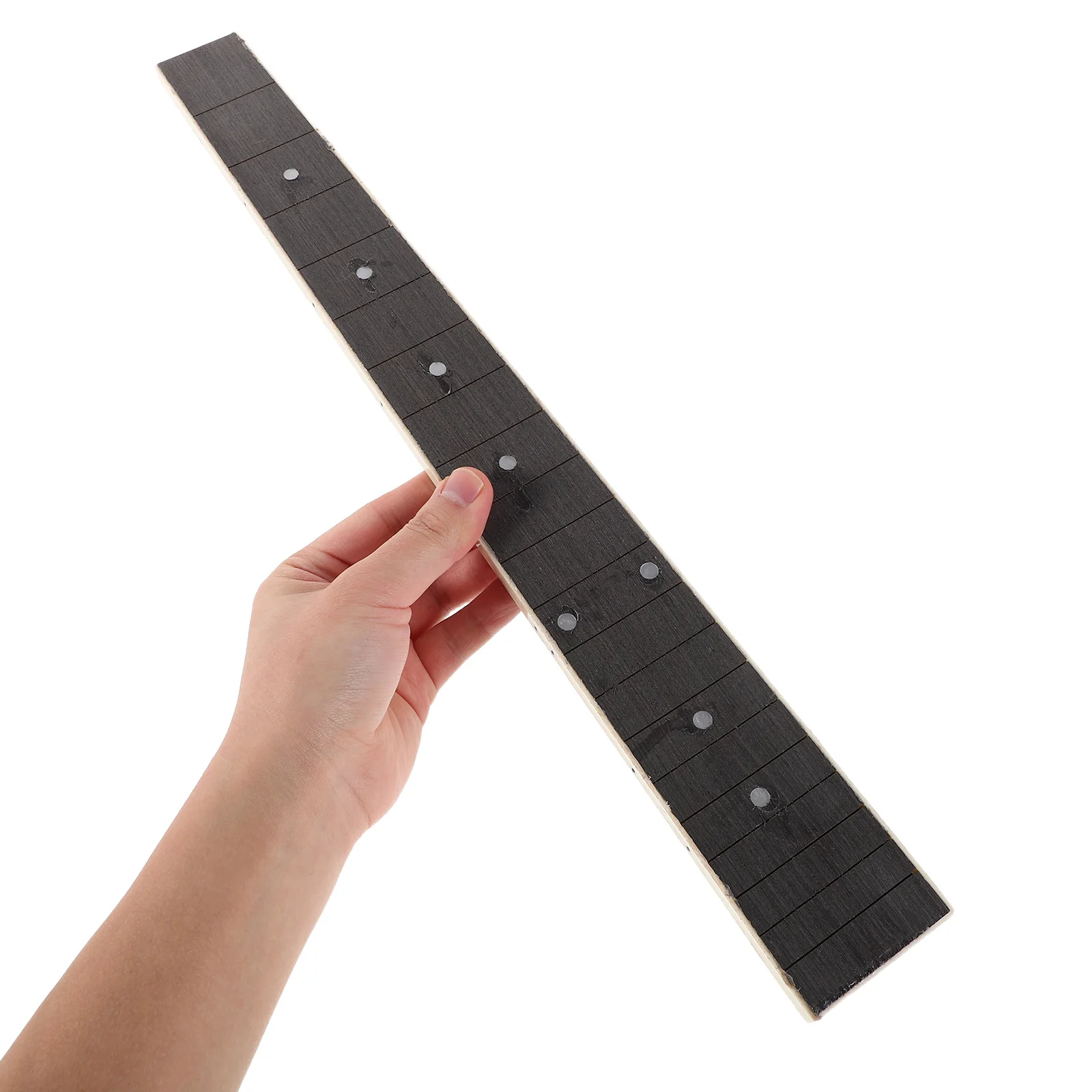 

Guitar Accessories Brown Electric Guitar Neck Fingerboard Acoustic Parts Wood Neck Replacement Beginner Fretted Area