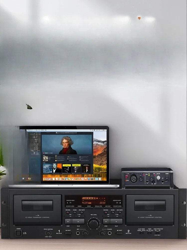 

Radio grade professional double tape recording card holder import