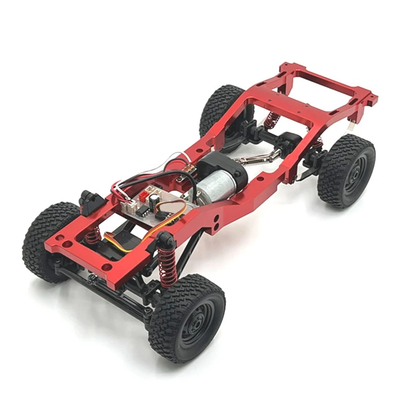 MN82 LC79 RC Car Chassis Frame 1/12 RC Car Upgrade Replacement Spare Parts Accessories Red