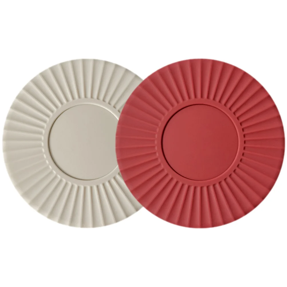 2 قطعة الحصير المطبخ سيليكون مقاومة للحرارة عدم الانزلاق كونترتوب ووك منصات الجدول طبق ساخن حامي قابلة لإعادة الاستخدام عموم وسادة العرض