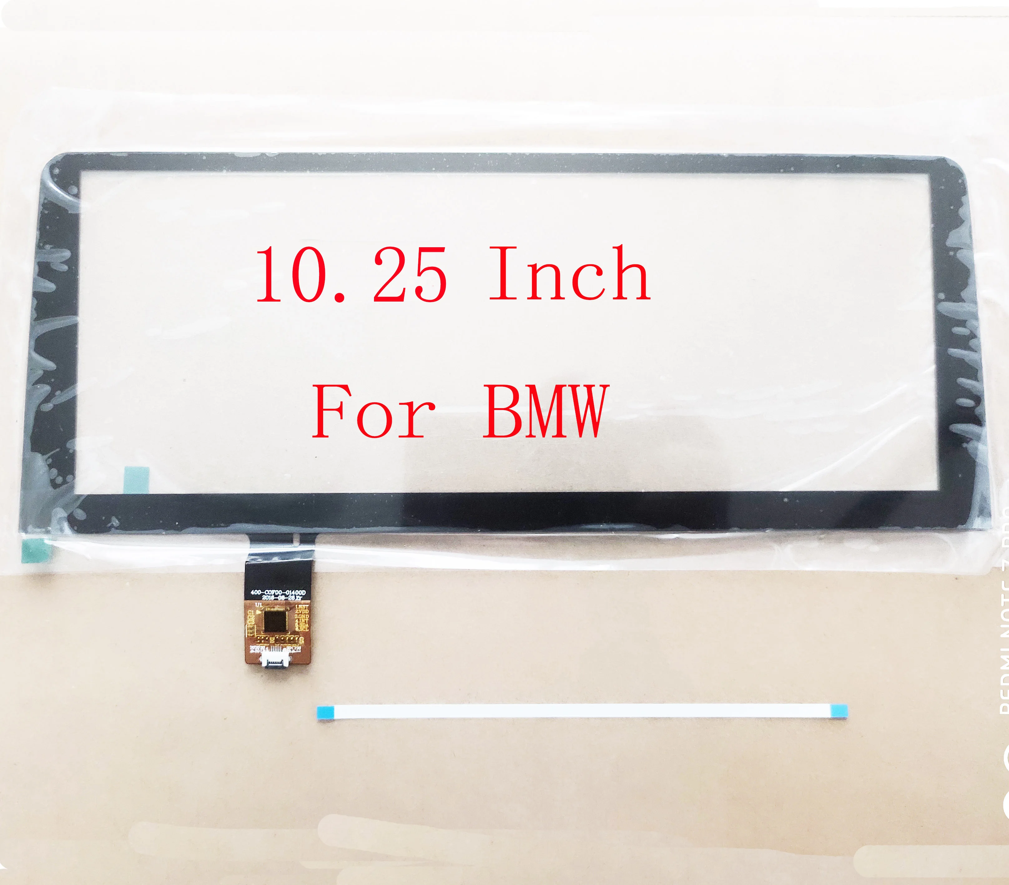 

10.25 Inch Touch Screen Digitizer Sensor Glass Panel For BMW 3 Radio GT911 6Pin 273*108mm ZP26580-102-10300 CTP-1903036