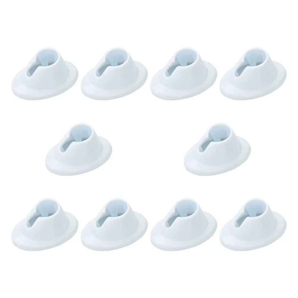 10 szt. Stojak na akcesoria do paznokci, elastyczny silikonowy uchwyt na butelki, zapobiegający rozlewaniu, do przechowywania lakierów i szminek w podróży.