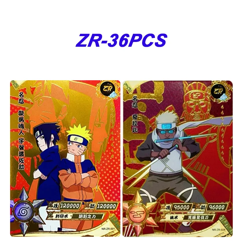 Kayou Naruto Collection Card UR AR SR Card Uzumaki Naruto Uchiha Sasuke Limited Edition Board game card toys Christmas Gift