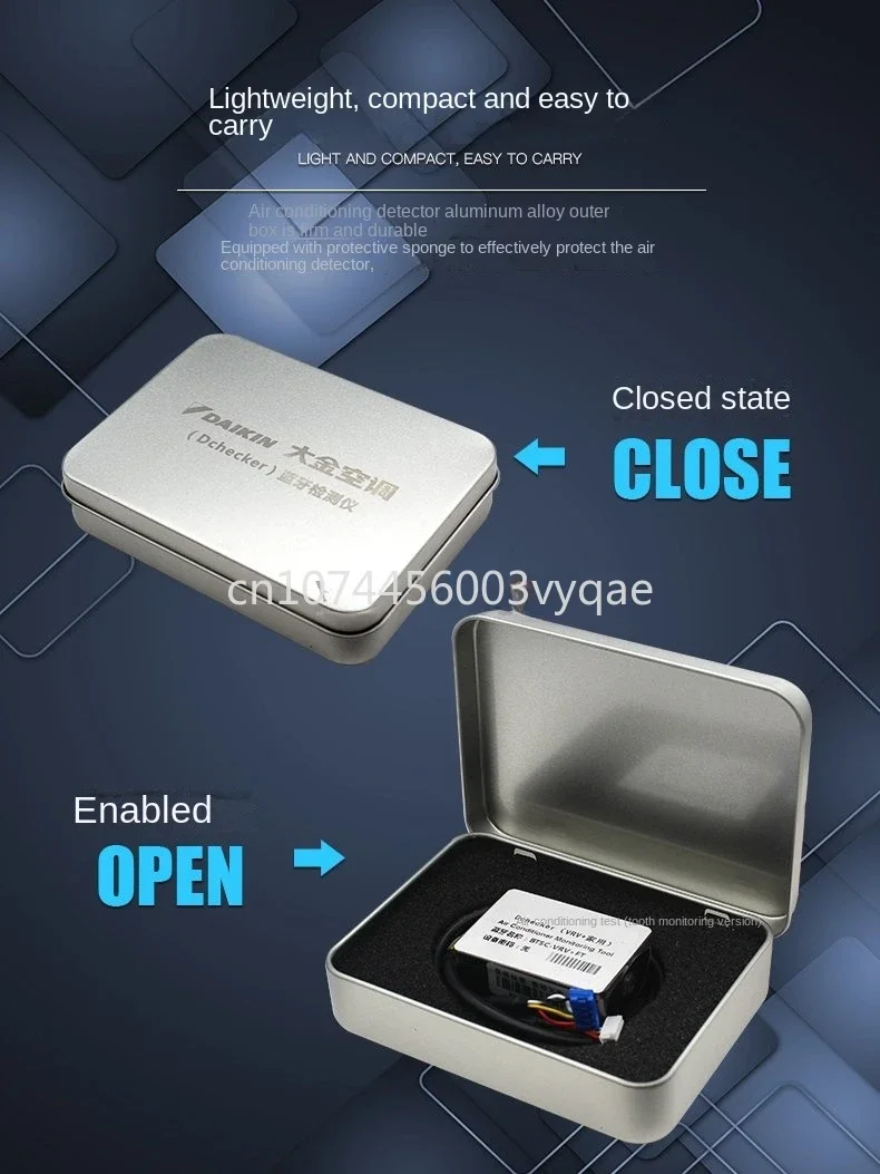 Imagem -05 - Daikin-ar Condicionado Detector Bluetooth Identificação Inteligente Falha do Modelo Manutenção Profissional ar Condicionado Manual